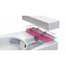 Безободковый подвесной унитаз VITRA NEST c функцией биде, встроенным смесителем, с бачком VITRA FRESH для моющего средства дюропластовое сиденье микролифт 5176B003-6233